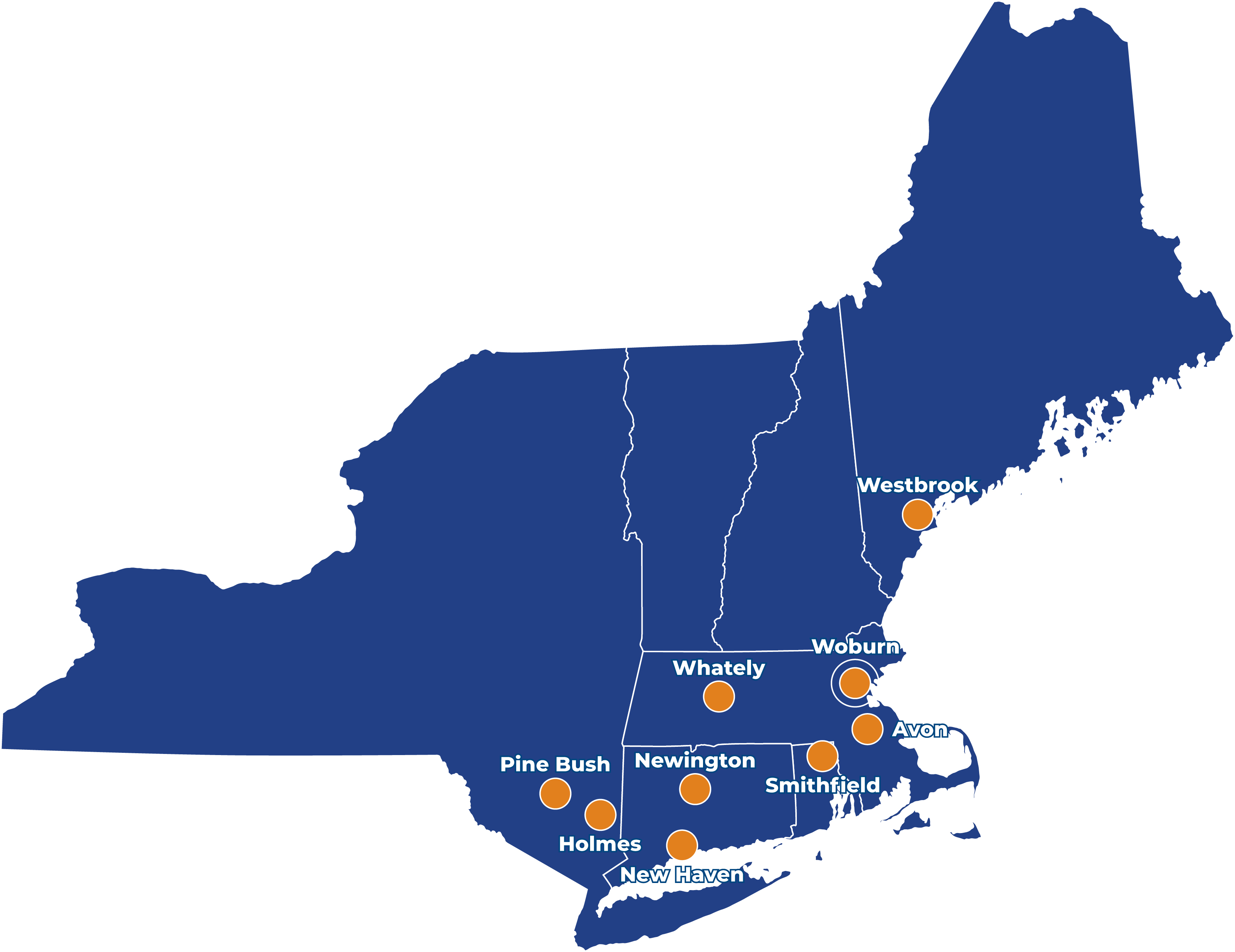 C.N. Wood Locations